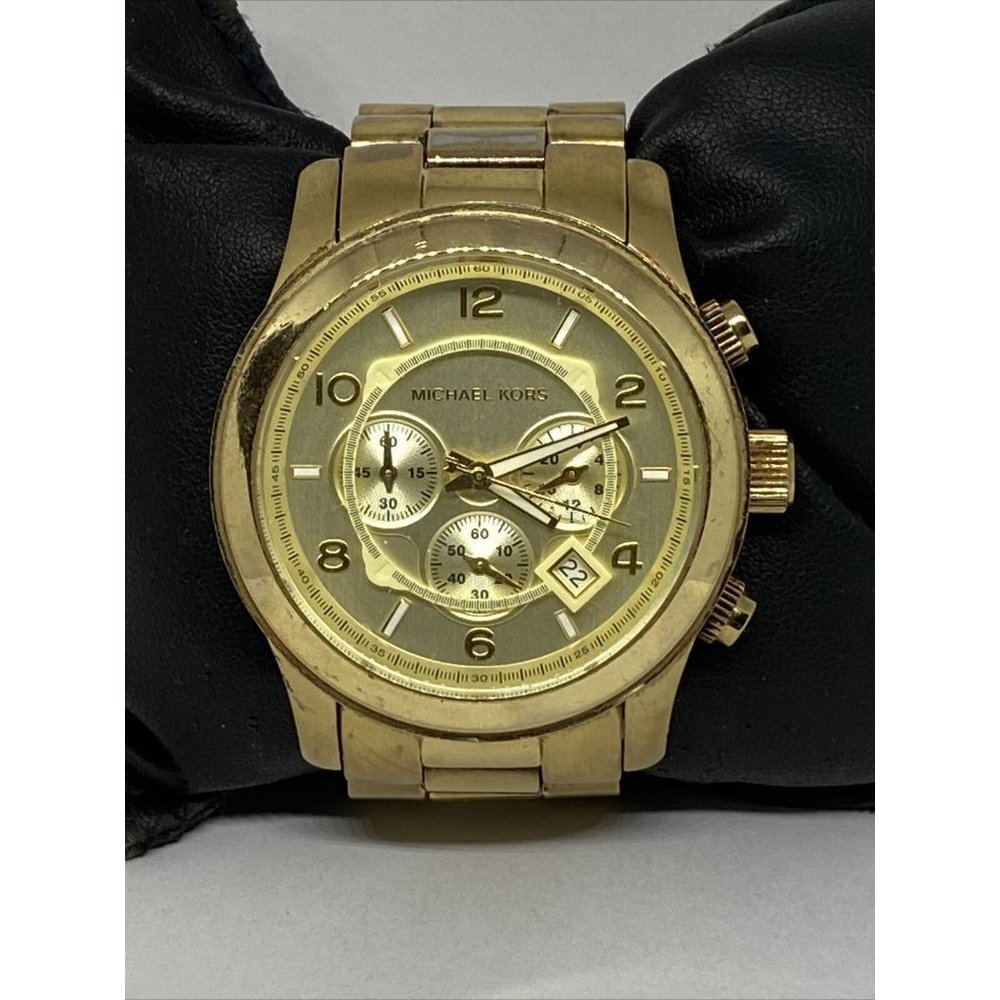 Michael Kors Runway MK8077 Men's Stainless Steel A